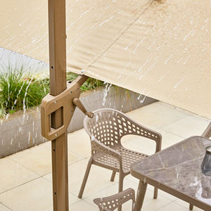 MOJIA Muebles de Restaurante Sombrilla de Lujo Cantilever para Patio 3x3M con Luz LED Integrada Impermeable y con Protección Solar Sombrilla Personalizada para Exteriores - Product Image 2