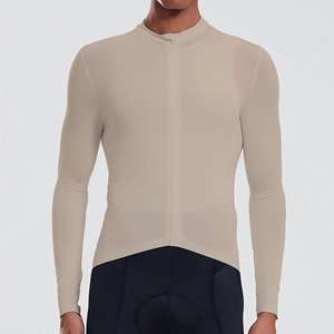 Jersey de Ciclismo de Carretera para <span class=keywords><strong>Hombre</strong></span> OEM/ODM, Corte Aerodinámico, Manga Corta, Transpirable, con Bolsillo con Cierre, Protección UPF50, Cierre de Botones - Product Image 4