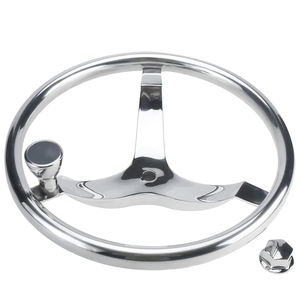 2026 Nuevo Diseño Accesorios para Embarcaciones Timón de Dirección para Lanchas de Alta Velocidad Volante de Acero Inoxidable Repuestos y Equipos para Barcos Hardware Marino - Product Image 5