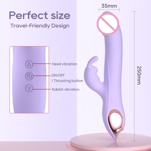 Tavşan yapay penis vibratör 10 titreşim <span class=keywords><strong>5</strong></span> sokmak modları kadın mastürbasyon G Spot vajina klitoral stimülatörü seks oyuncakları kadınlar için - Product Image 6