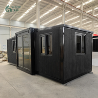 Maisons préfabriquées modernes en conteneurs, maisons miniatures 1 ou 2 chambres avec cuisine, cabane modulaire de luxe pour usage commercial ou résidentiel
