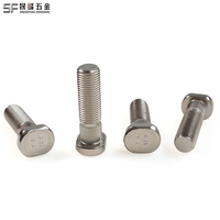 Vis à tête ovale moletée en acier inoxydable Inox304, grade 10.9, non standard, M8, pour échafaudage