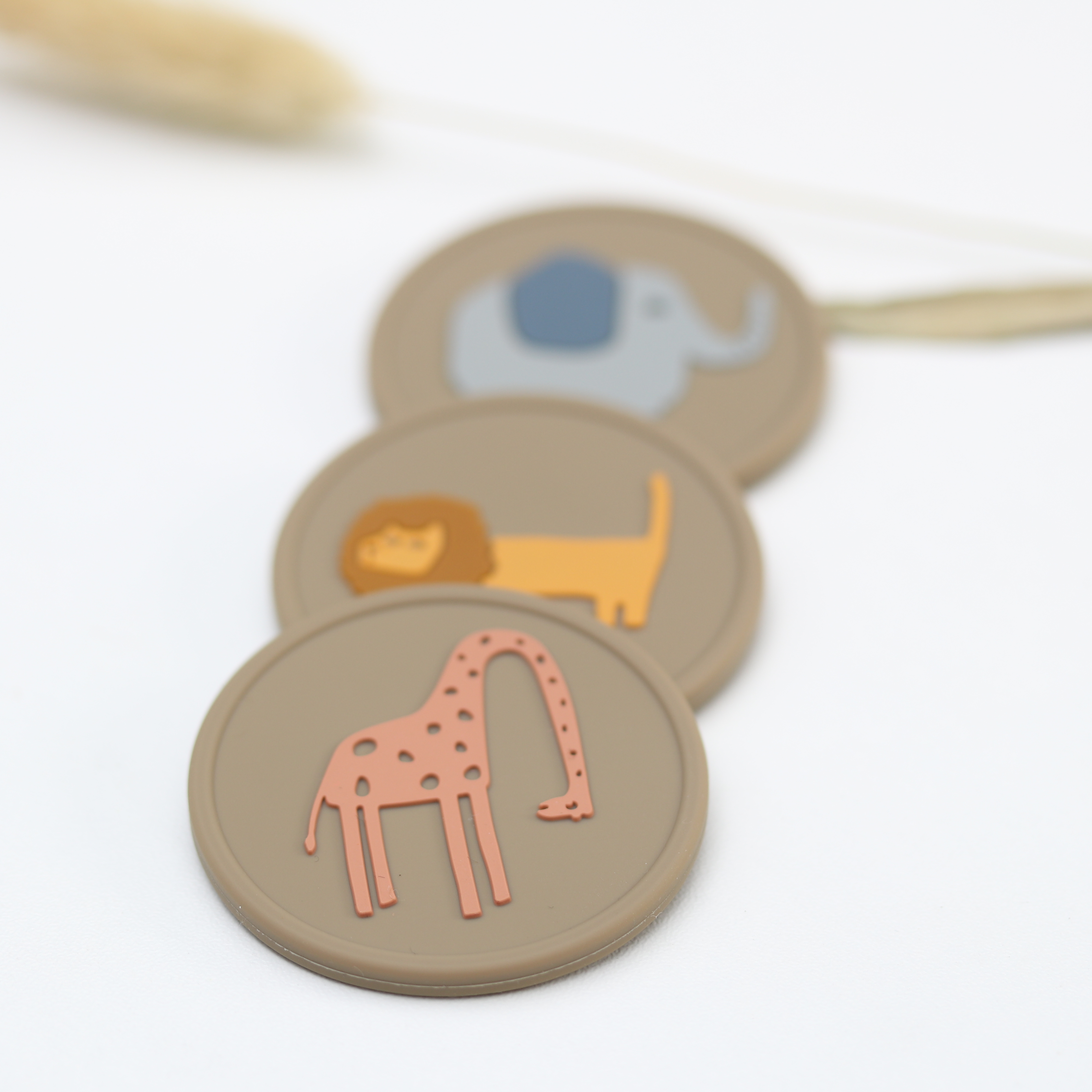 silicone teether highlander cow