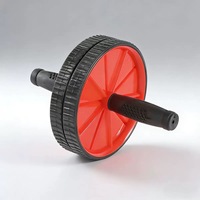 Rouleau d'exercice abdominal silencieux multicolore de 15 cm de qualité supérieure, durable, pour entraînement abdominal à domicile