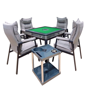 Factory Customized Mahjong <strong>Table</strong> 7-Piece <strong>Set</strong> With Chair Automatic Mahjong <strong>Table</strong> for Chess and <strong>Card</strong> Room - Product Image 3