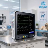 Moniteur patient OSCAT VE15 pour animaux (chats/chiens/lapins) - Utilisation facile, sûr et fiable, réutilisable, réglable