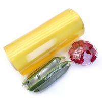 Film alimentaire anti-buée de qualité supérieure en rouleau jumbo, échantillon gratuit, film alimentaire PVC pour supermarchés, utilisation pour la conservation des aliments frais