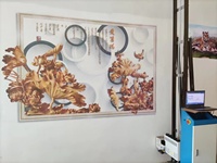 Machine d'impression murale 3D Imprimante murale verticale pour peindre des images sur bois/métal/béton/verre et céramique