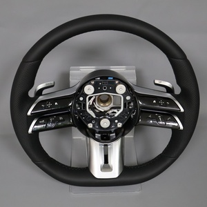 Volant personnalisé amélioré pour Mercedes Benz <span class=keywords><strong>AMG</strong></span> SLK <span class=keywords><strong>GLC</strong></span> <span class=keywords><strong>43</strong></span> CLA45 W166 W206 C180 C220D - Product Image 3
