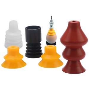 Ventouses pneumatiques en <span class=keywords><strong>silicone</strong></span>, 2 pièces, buse spéciale de succion, pour allumer les œufs, forme de boule - Product Image 1