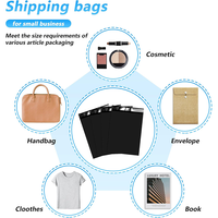 Emballage de transport personnalisé sac enveloppe express sac de courrier express étanche et anti-poussière apporter mots de remerciement