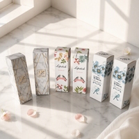 Boîtes en papier personnalisées de luxe pour emballages de gloss et de rouges à lèvres cosmétiques en gros