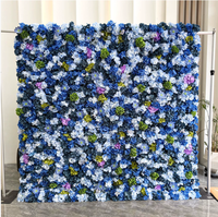 Décoration murale de fleurs pour diverses occasions : Saint-Valentin, Remise de diplôme, Fête des Mères, Noël, Nouvel An, Halloween – Mur floral mauve