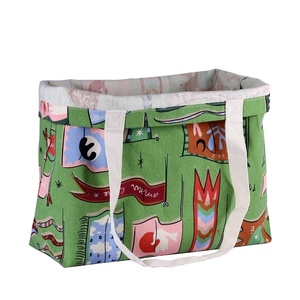 Sac fourre-tout en toile de coton réutilisable, promotionnel, naturel, durable, avec logo personnalisé, impression par sublimation couleur intégrale - Product Image 2