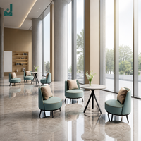 Fauteuil de direction ergonomique moderne en cuir rembourré, chaise de réunion pour réception commerciale et salle d'attente