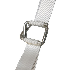 Vente en gros d'usine Sangle en cordon composite de 16 mm Sangle en fibre blanche pour la fixation de cargaisons - Product Image 3