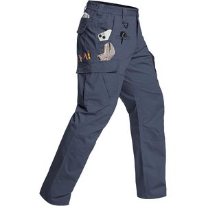 Pantalon de travail cargo extensible pour homme, résistant à l'eau, en ripstop, avec 12 poches, idéal pour la randonnée et les activités tactiques - Product Image 1