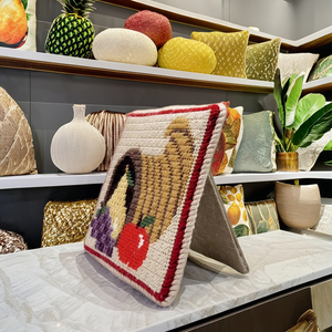 Custom Craft Needlepoint Display Table for Home Decoration Personalize Your Space