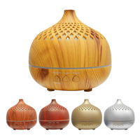 Diffuseur d'arômes ultrasonique en bois sans BPA, humidificateur d'air, diffuseur d'huiles essentielles USB, purificateur d'air