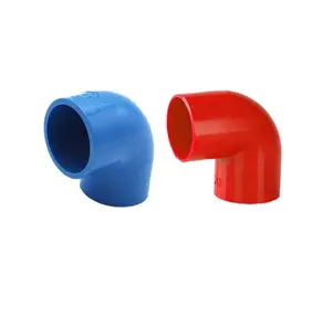 Superior quality PVC pipes raw material 135 degree pvc pipe elbow dimensions