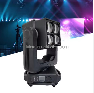TIITEE RGB Laser suivre Spot scène lumières Mini araignée Double lames tête mobile effet <span class=keywords><strong>de</strong></span> lavage DMX512 mariage DJ boîte <span class=keywords><strong>de</strong></span> <span class=keywords><strong>nuit</strong></span> - Product Image 1