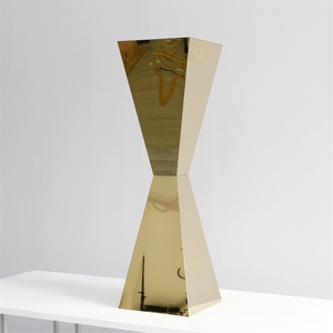 Decorazioni <span class=keywords><strong>per</strong></span> Feste di Matrimonio, Vasi Alti in Metallo Oro e Argento, Supporti <span class=keywords><strong>per</strong></span> <span class=keywords><strong>Fiori</strong></span>, Centrotavola <span class=keywords><strong>per</strong></span> Tavoli Nuziali - Product Image 2