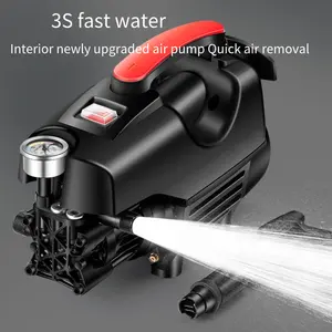 1400W di potenza del motore elettrico portatile automatico macchina lavatrice pulitore acqua ad alta pressione