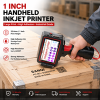 Imprimante jet d'encre portable Sanqi pour bois, machine de codage 600 DPI, équipement de marquage portable pour l'impression sur matériaux de meubles