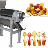 Commerciële Perzik Jam Persmachine Ananas Mango Sinaasappel Juicers Fruit Koude Pers