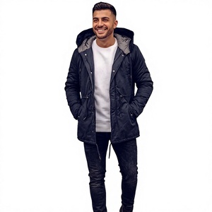 Parkas pour hommes très vendues, vestes longues pour hommes, designs et logos personnalisés, service OEM, respirant, mode personnalisée - Product Image 1