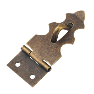 Serrure de meuble de style vintage en bronze, sans clé, en acier au carbone, accessoire pour sac - Product Image 5