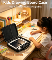 Étui LCD pour enfants de grande capacité étui de rangement pour planche à dessin étanche étui EVA pour tablette portable de voyage