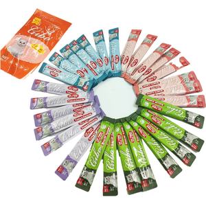 100% Natural Real Tuna/Salmon Temptations Cat <span class=keywords><strong>Comida</strong></span> húmeda Snack Treats Varios sabores para <span class=keywords><strong>gatos</strong></span> - Product Image 5