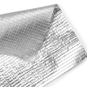 Toile d'ombrage en aluminium-99% 10x13 pieds pour voiture Toile d'ombrage réfléchissante pour jardin Pergola Couverture Voiles d'ombrage Argenté Durable - Product Image 3