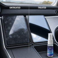 Protecteur d'écran liquide de qualité industrielle A1, nano micro-silice, essence céramique invisible modifiée anti-rayures, Guangdong