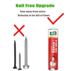 Adhésif <span class=keywords><strong>de</strong></span> construction ultra-résistant Liquid Nail, séchage rapide, étanche, sans clou, pour PVC, carrelage, métal, bois, quincaillerie <span class=keywords><strong>de</strong></span> cuisine - Product Image 3