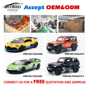 YZ MODEL 1:24 Modèle de simulation Bronco en alliage métallique, jouet tout-terrain avec toit ouvrant, voiture moulée sous pression à rétrofriction, lumières et sons, piles AG3, <span class=keywords><strong>pour</strong></span> les 3 ans et plus - Product Image 6