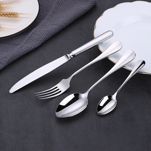 ชุดเครื่องใช้บนโต๊ะอาหารทำจากสเตนเลสสตีลกระจกสำเร็จรูปคุณภาพสูง - Product Image 4