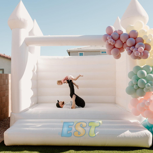 Popolare gonfiabile gonfiabile per matrimonio gonfiabile castello gonfiabile commerciale bianco <span class=keywords><strong>casa</strong></span> di rimbalzo per la <span class=keywords><strong>vendita</strong></span> - Product Image 3