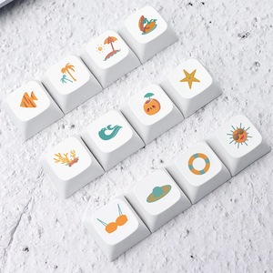 Personalizado DIY XDA Keycap PBT Material durável 1X Mecânica Keycap Dye Sublimação Com Interruptor Mx - Product Image 3