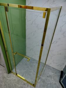 Projet d'hôtel salle <span class=keywords><strong>de</strong></span> bain utilisation coin salle <span class=keywords><strong>de</strong></span> <span class=keywords><strong>douche</strong></span> combinaison cabine <span class=keywords><strong>porte</strong></span> coulissante en verre - Product Image 6