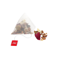 Sacs filtrants pyramidaux en nylon vides pour thé vert avec cordon de serrage, sachets stérilisables pour lait et sucre