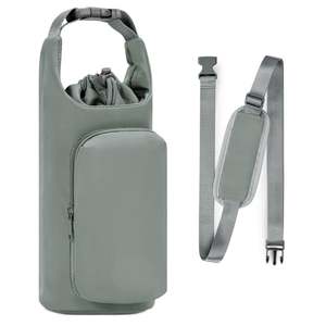 Sac de transport isotherme pour gourde 32oz 40oz avec poche pour téléphone et bandoulière réglable - Product Image 4