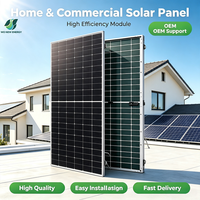Panneau Solaire 500W 550W Allemagne, Excellent Service, Module PV Entièrement Noir, Panneau Photovoltaïque 700W, Coût du Panneau Solaire