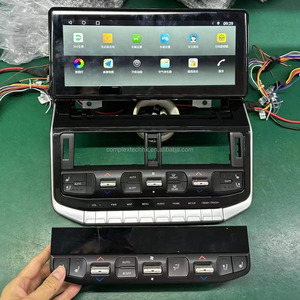 หน้าจอแอนดรอยด์ 13 ขนาด 12.3 นิ้ว พร้อมระบบ CarPlay และ GPS สำหรับ Toyota Land Cruiser LC300 ปี 2022-2023 รุ่น EXR & GXR อัปเกรดเป็น VXR พร้อมแผงควบคุมแอร์ด้านหลัง - Product Image 3