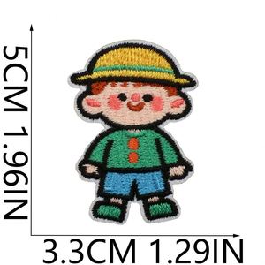 Parches Bordados Termoadhesivos de Niña y Niño para Decoración de Ropa y Bolsas Infantiles - Product Image 5