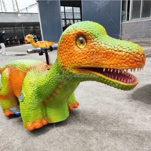 Haichuan đi xe trên khủng long nhà máy cơ khí Dino Rides cho Kiddie animatronic khủng long xe tay ga xe với âm nhạc ánh sáng - Product Image 2