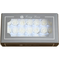 Mini-têtes de roses éternelles préservées naturelles de 2-3 cm pour mariage, décoration DIY et événements spéciaux
