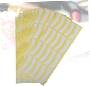 HadiyahBeauty 100 paires d'extensions <span class=keywords><strong>de</strong></span> <span class=keywords><strong>cils</strong></span> autocollants pour les yeux papier <span class=keywords><strong>de</strong></span> dégagement auto-adhésif patchs en papier d'isolation des <span class=keywords><strong>cils</strong></span> - Product Image 5