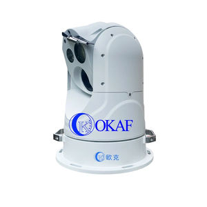 מצלמת ניווט יום/לילה יציבה בצורת 2 צירים גירוכו-סקופ מצלמת ספינה תרמית ptz לשימוש ימי - Product Image 1